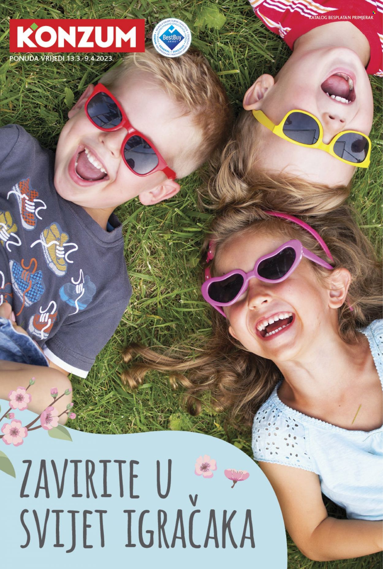 Konzum katalog - 13.03.2023. - 09.04.2023. Stranica 1