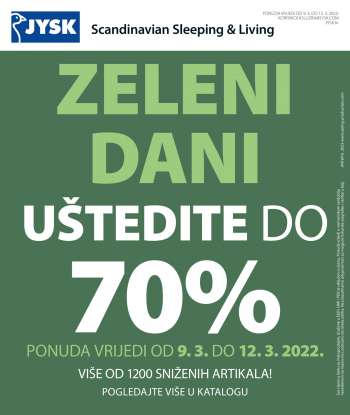 JYSK katalog - 09.03.2023. - 12.03.2023.