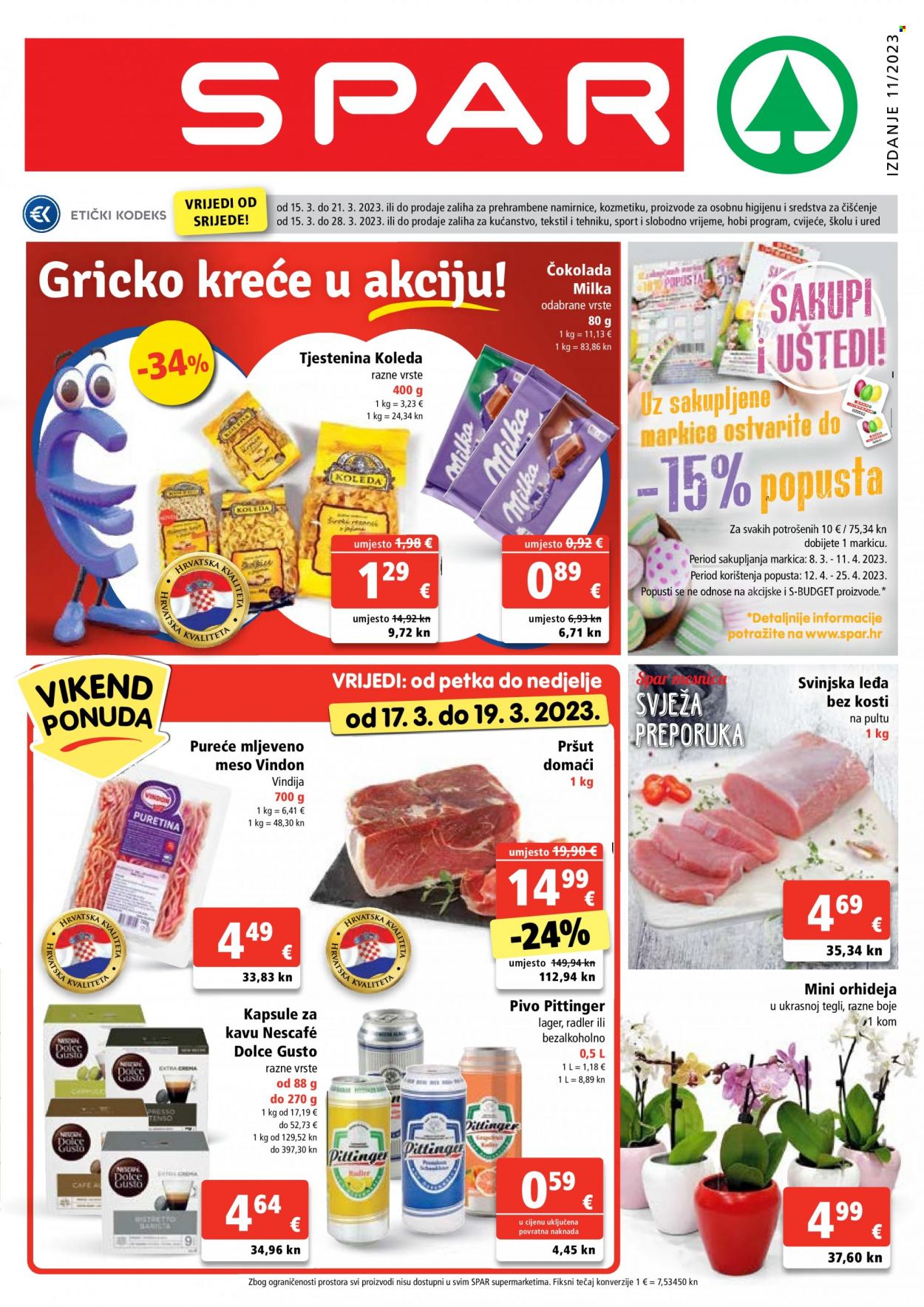 SPAR katalog - 15.03.2023. - 21.03.2023. Stranica 1