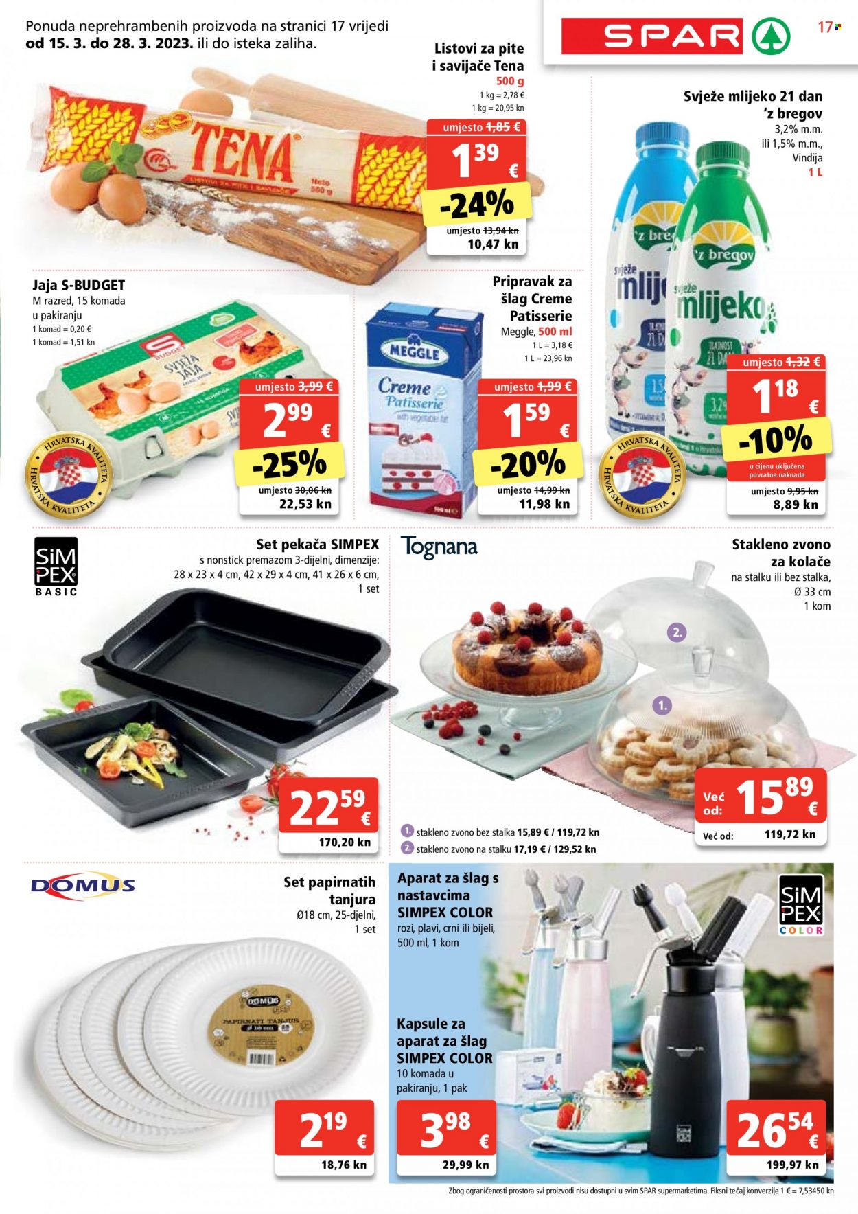 SPAR katalog - 15.03.2023. - 21.03.2023. Stranica 17
