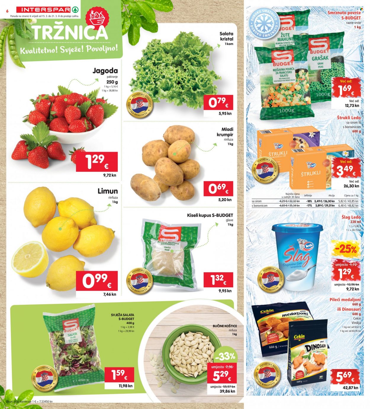 INTERSPAR katalog - 15.03.2023. - 21.03.2023. Stranica 6