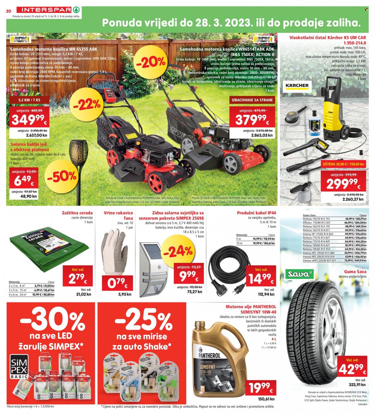 INTERSPAR katalog - 15.03.2023. - 21.03.2023. Stranica 20