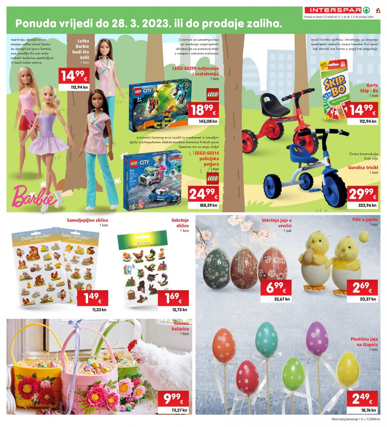 INTERSPAR katalog - 15.03.2023. - 21.03.2023. Stranica 23