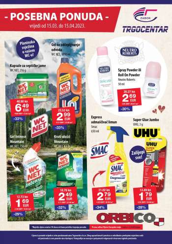 Trgocentar katalog - 15.03.2023. - 15.04.2023.