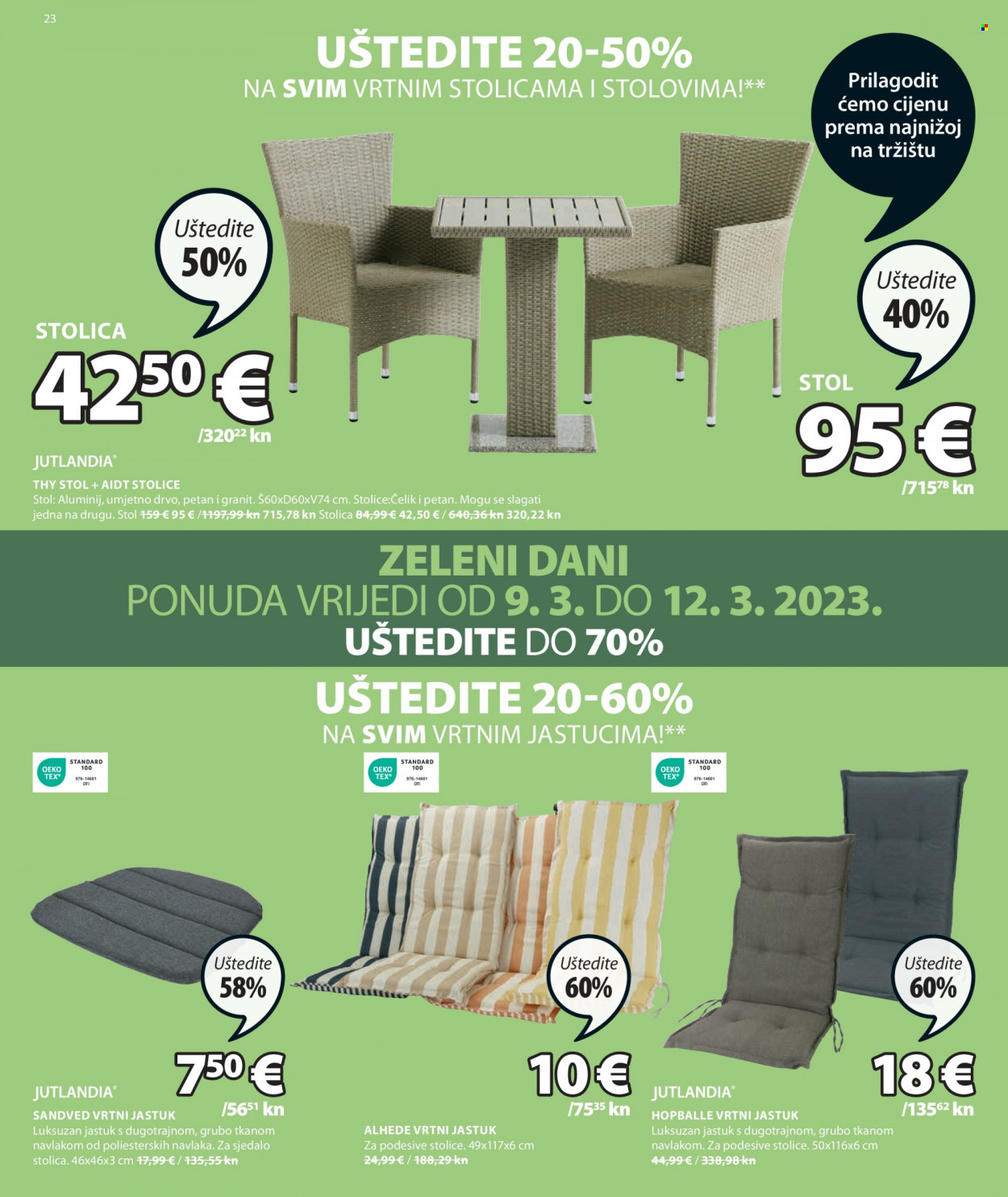 JYSK katalog - 09.03.2023. - 12.04.2023. Stranica 22