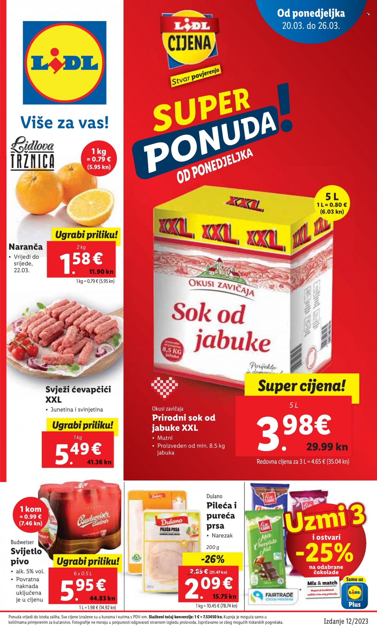 Lidl katalog - 20.03.2023. - 26.03.2023. Stranica 1