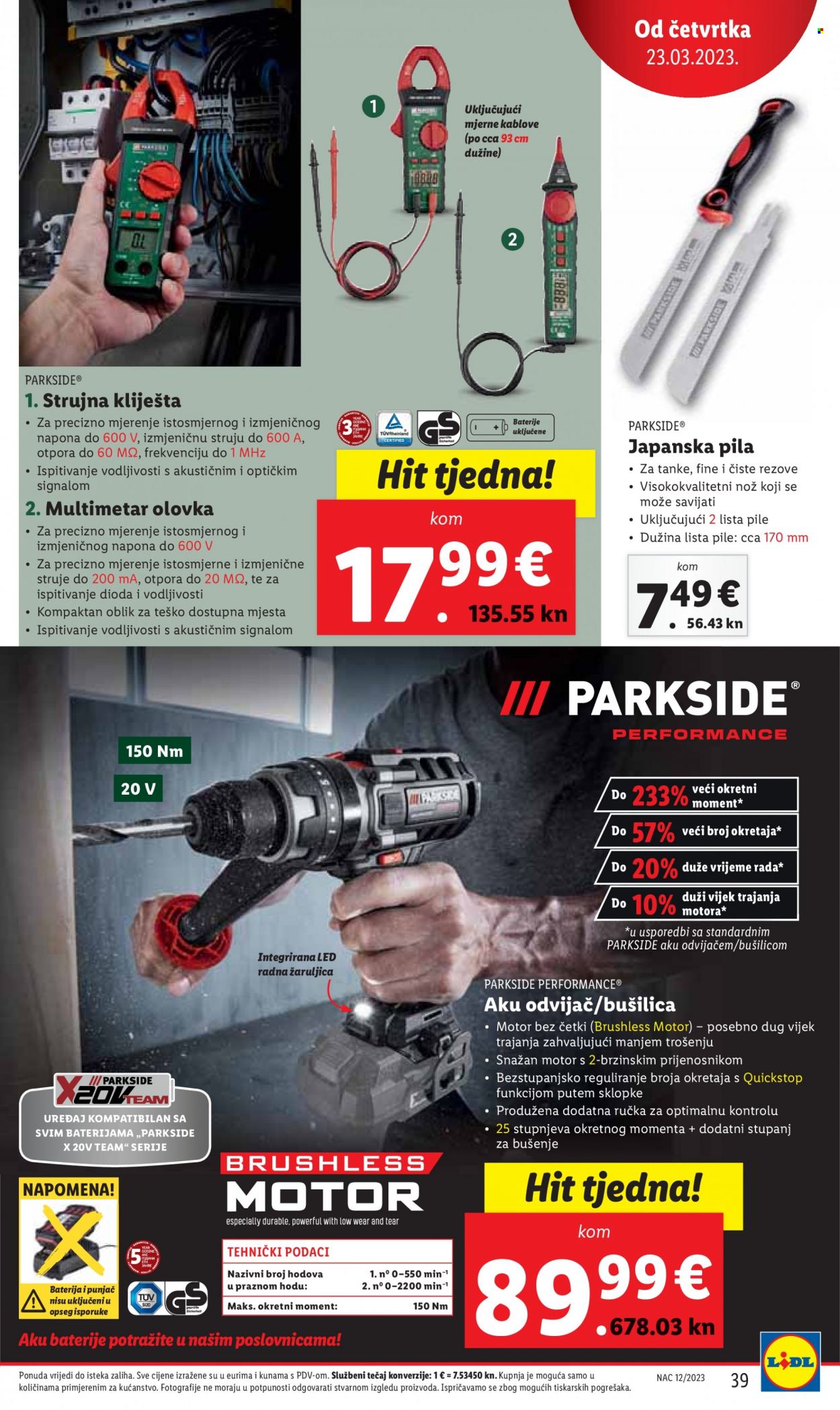 Lidl katalog - 20.03.2023. - 26.03.2023. Stranica 39