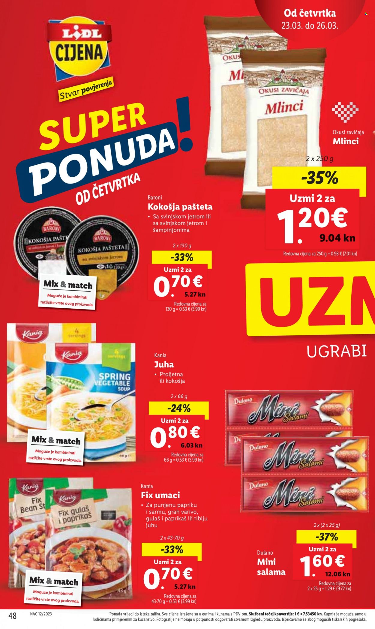 Lidl katalog - 20.03.2023. - 26.03.2023. Stranica 48