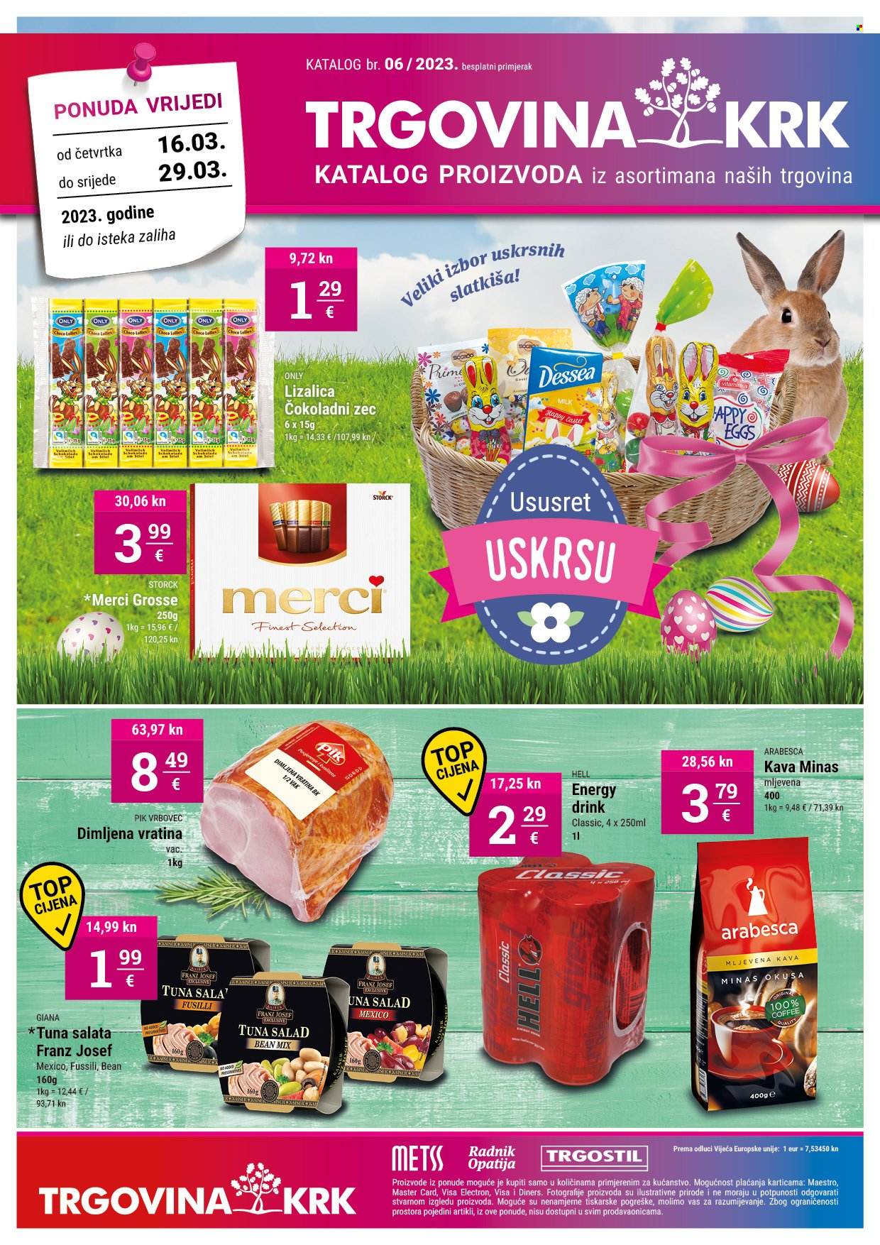 Trgovina KRK katalog - 16.03.2023. - 29.03.2023. Stranica 1
