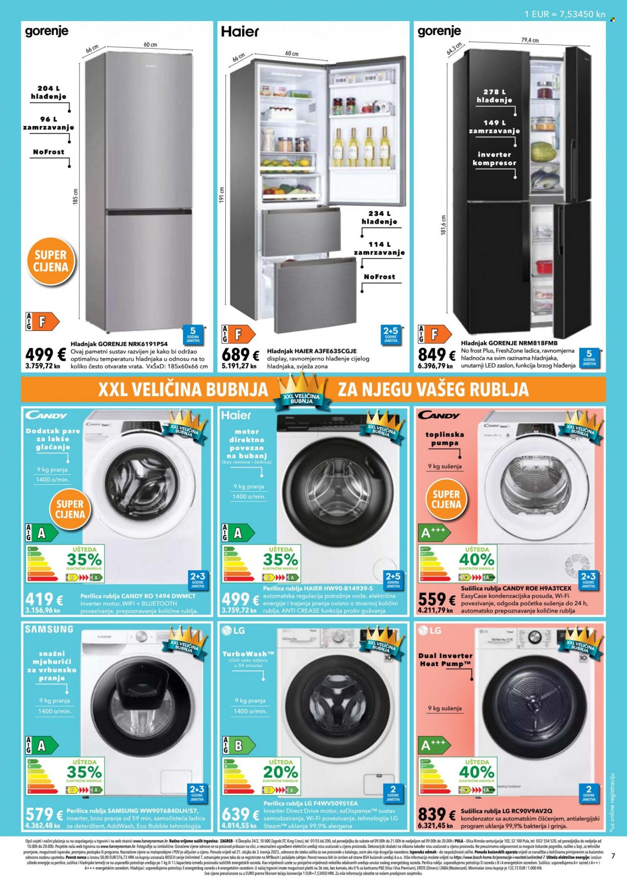 Harvey Norman katalog - 21.03.2023. - 03.04.2023. Stranica 7
