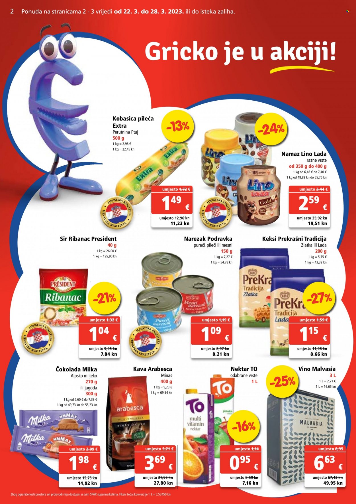 SPAR katalog - 22.03.2023. - 28.03.2023. Stranica 2