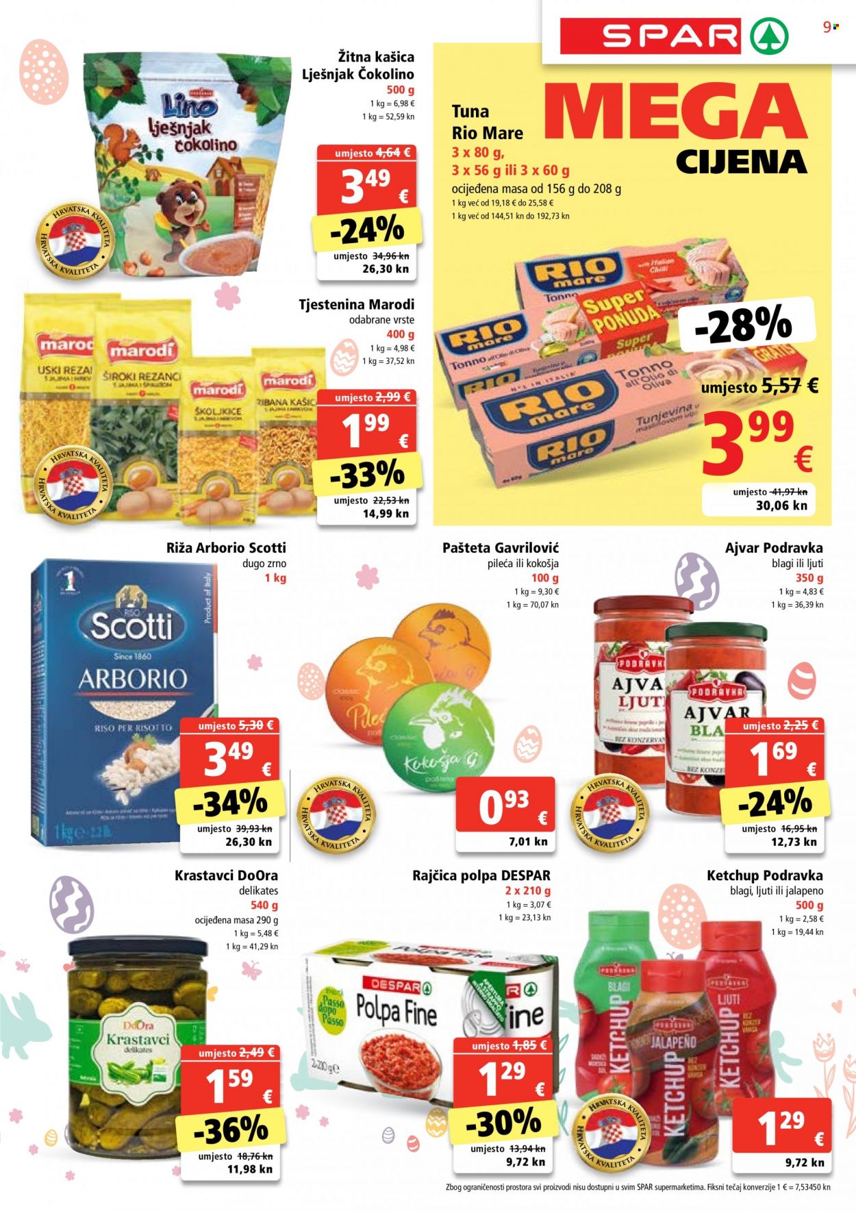 SPAR katalog - 22.03.2023. - 28.03.2023. Stranica 9