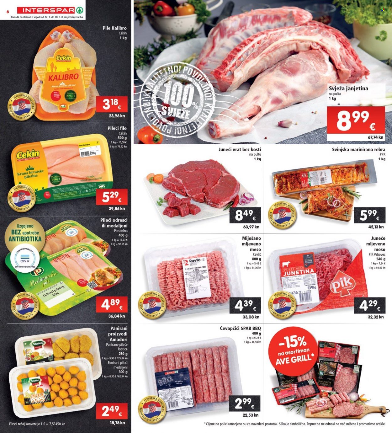 INTERSPAR katalog - 22.03.2023. - 28.03.2023. Stranica 6