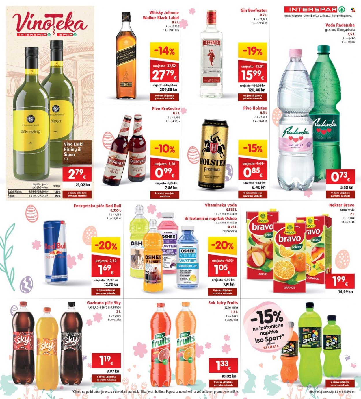 INTERSPAR katalog - 22.03.2023. - 28.03.2023. Stranica 13