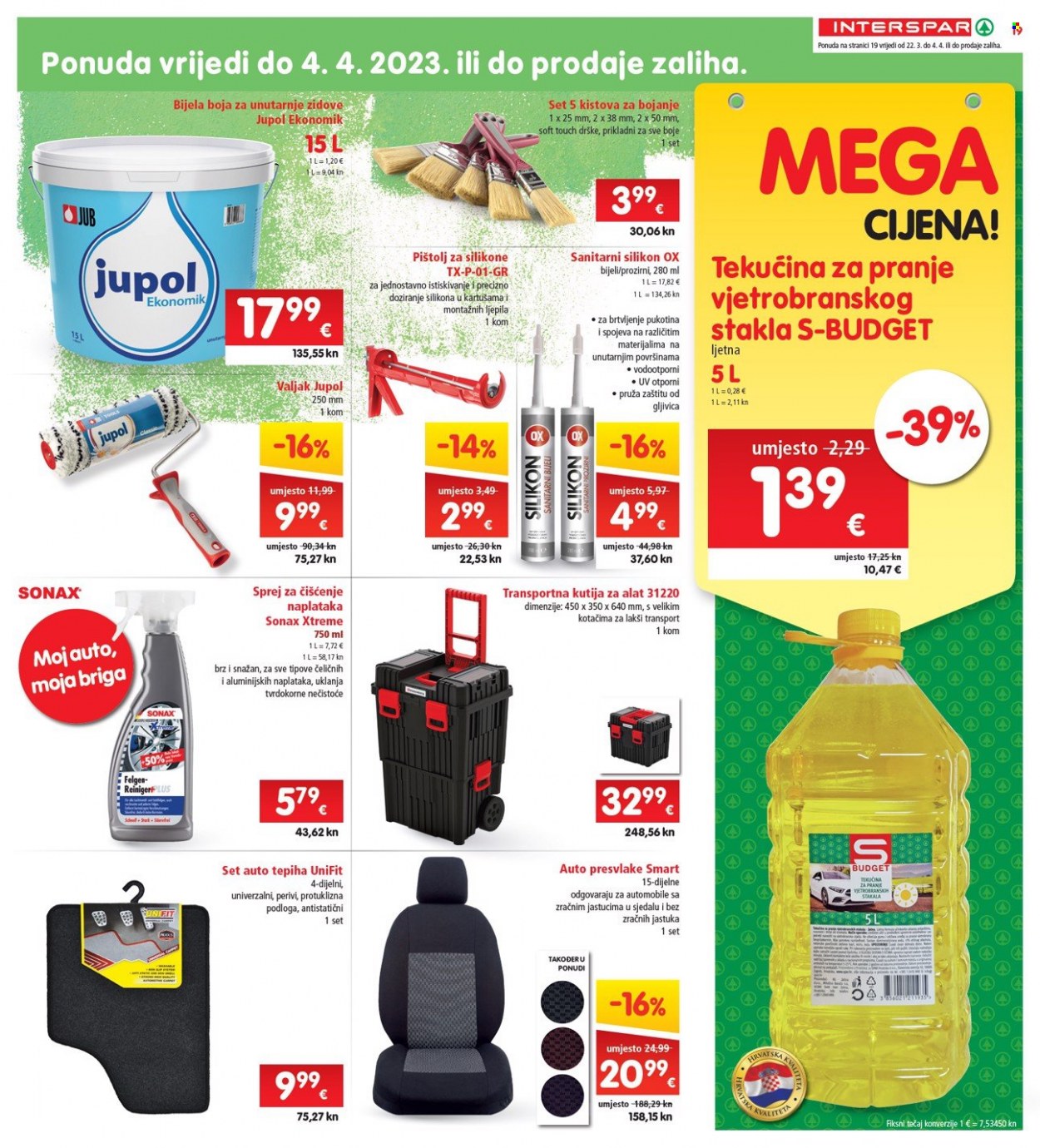 INTERSPAR katalog - 22.03.2023. - 28.03.2023. Stranica 19