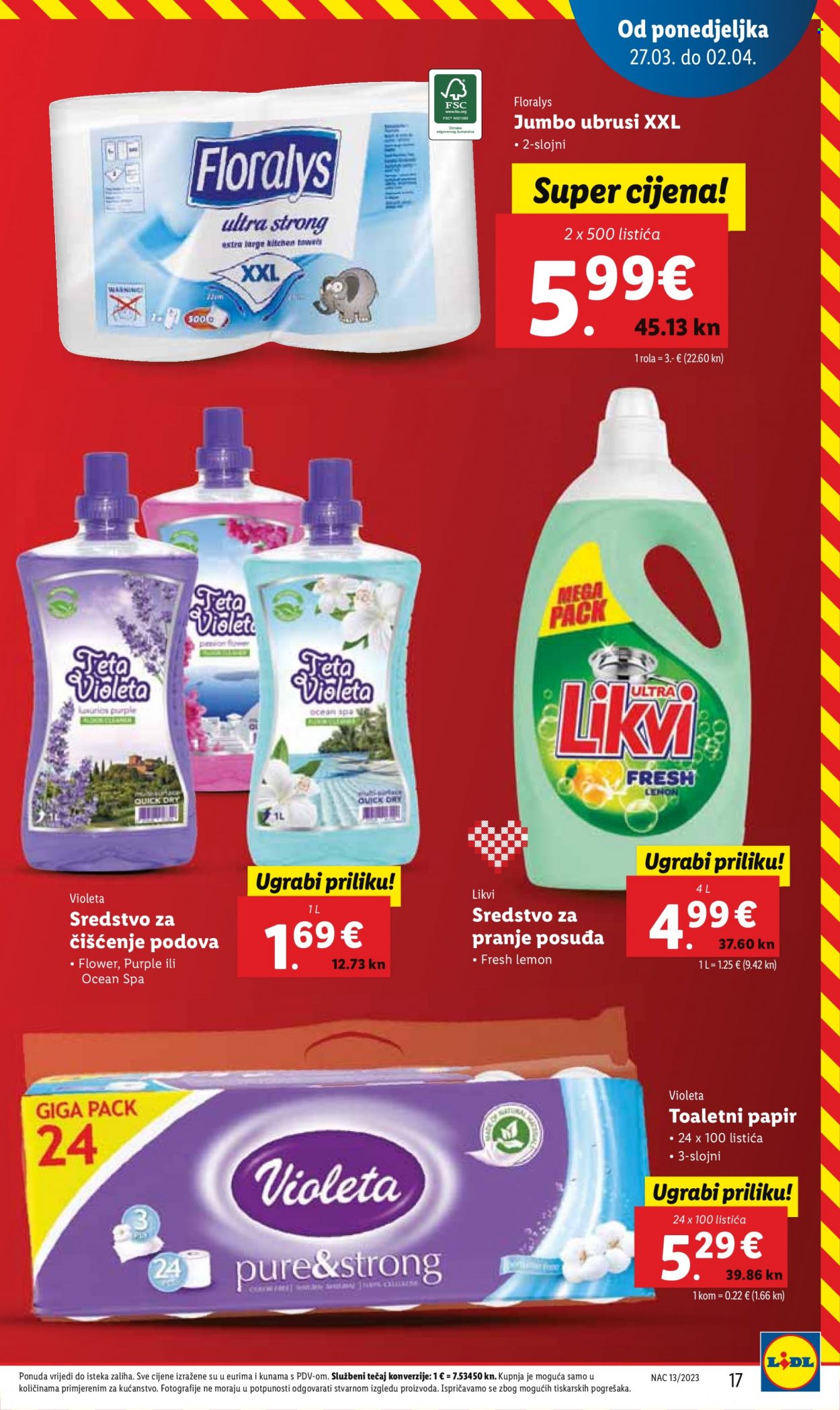 Lidl katalog - 27.03.2023. - 02.04.2023. Stranica 17