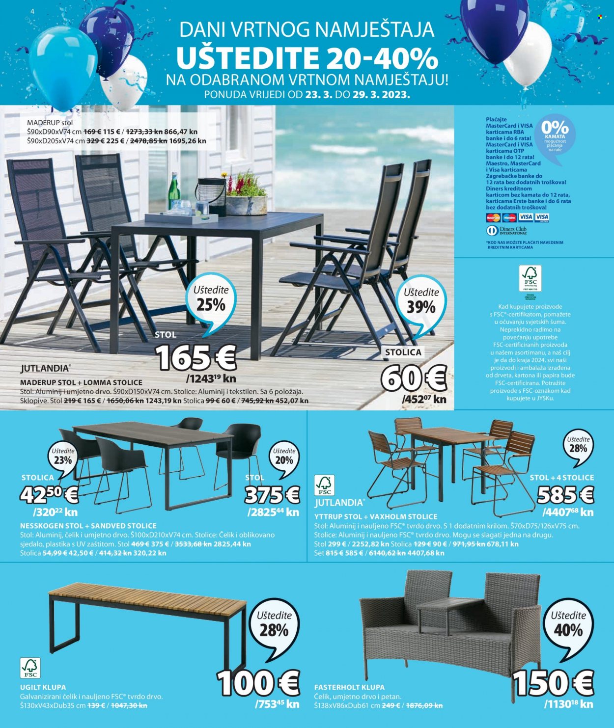 JYSK katalog - 23.03.2023. - 10.04.2023. Stranica 4