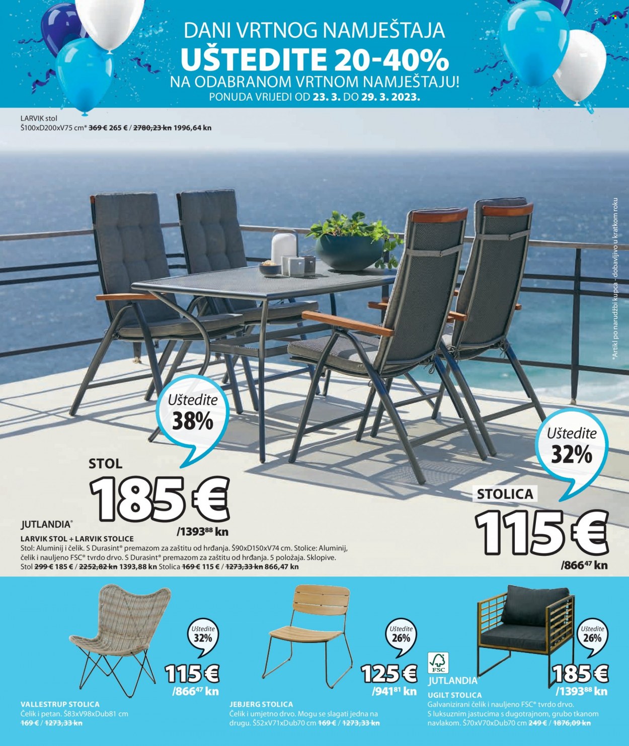 JYSK katalog - 23.03.2023. - 10.04.2023. Stranica 5