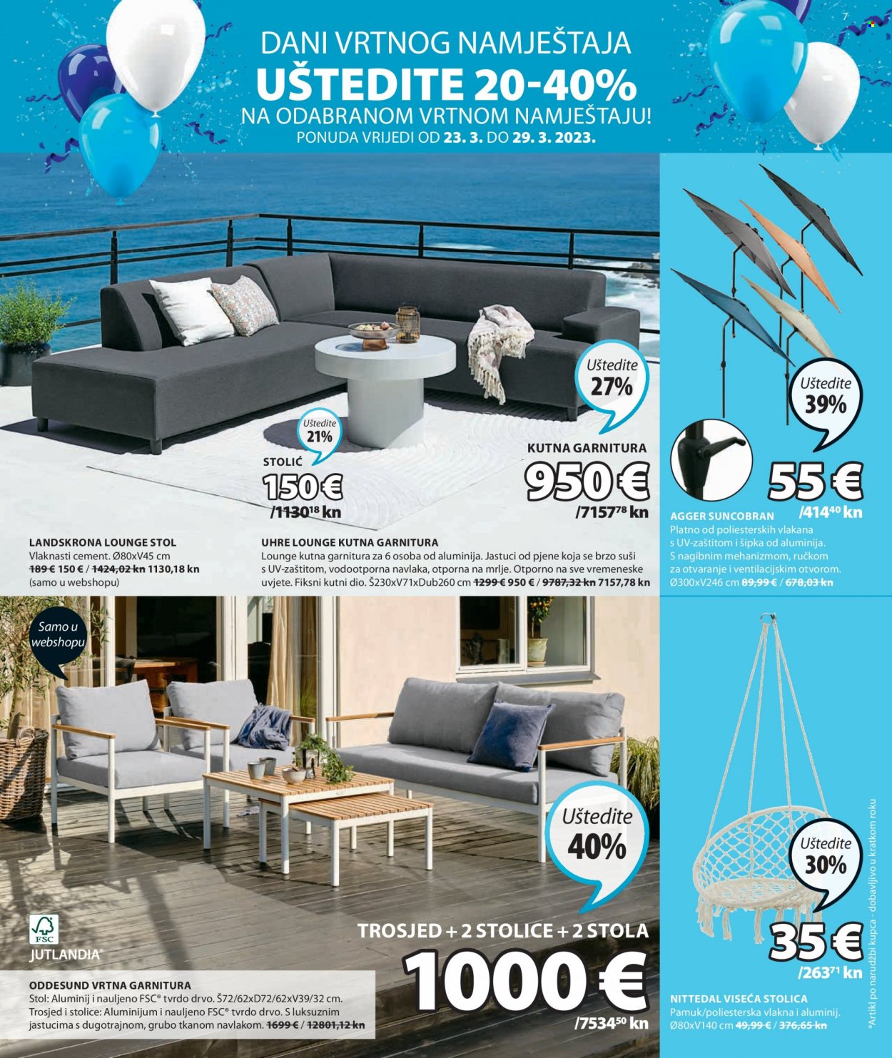 JYSK katalog - 23.03.2023. - 10.04.2023. Stranica 7