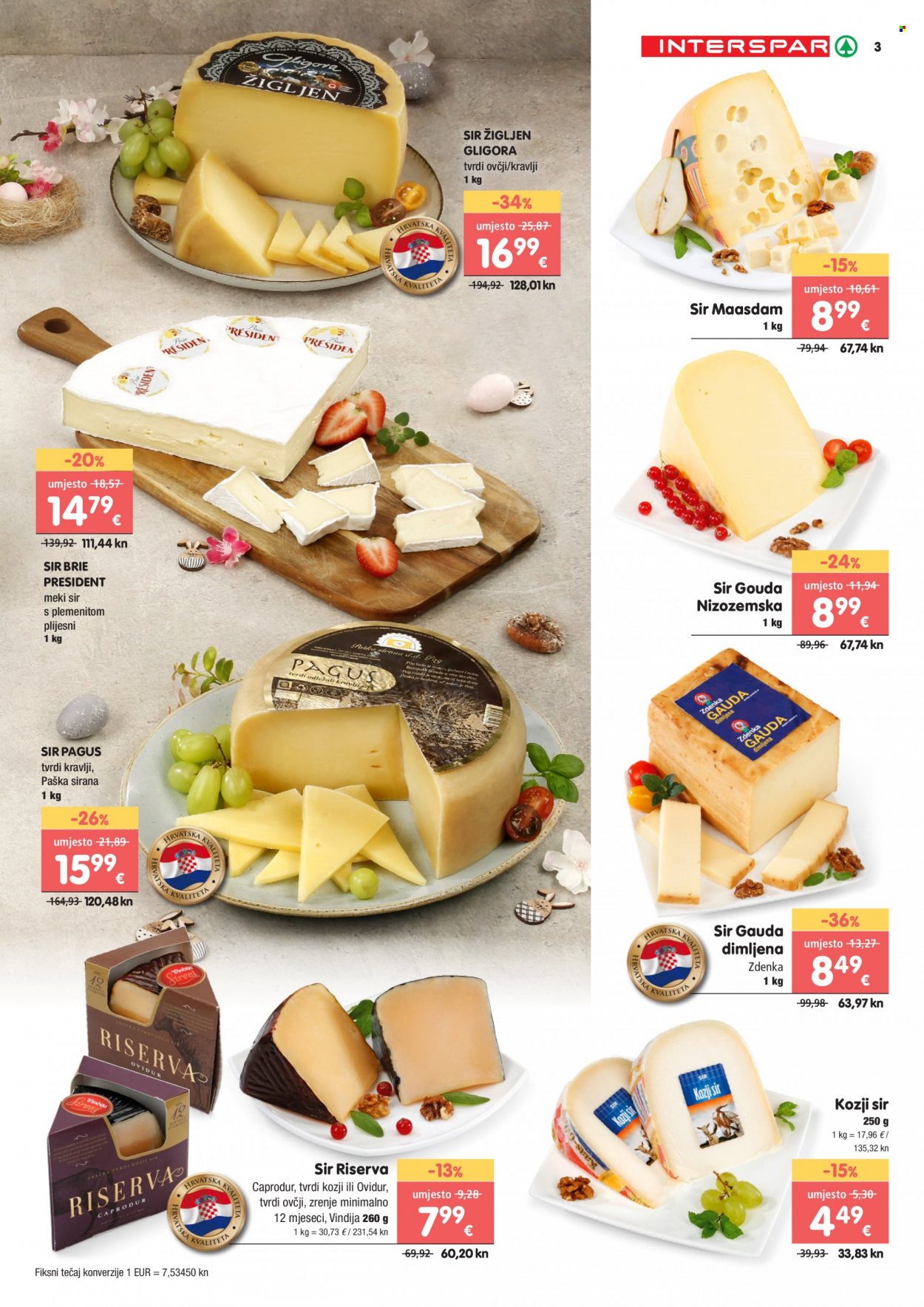 INTERSPAR katalog - 23.03.2023. - 08.04.2023. Stranica 3