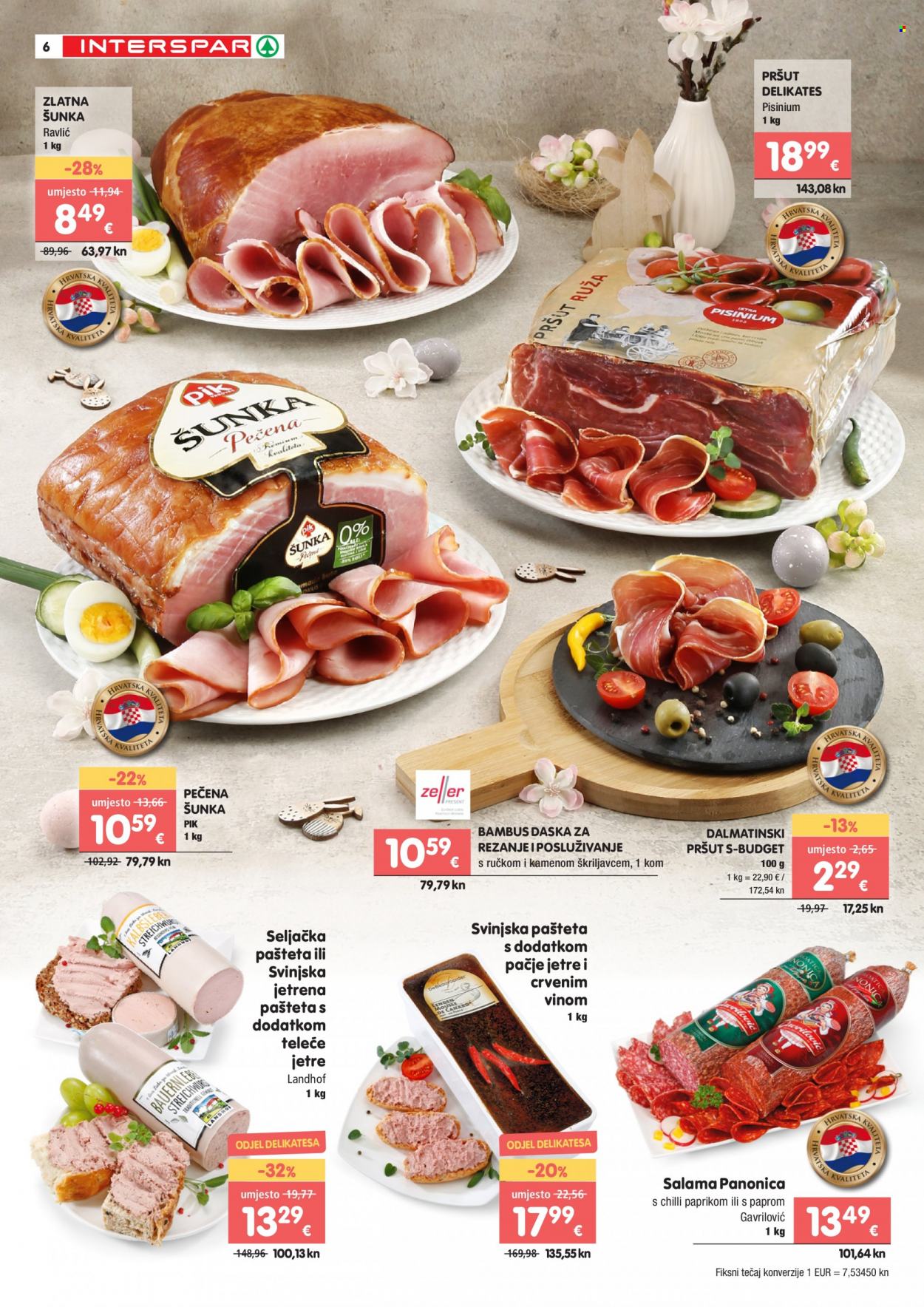 INTERSPAR katalog - 23.03.2023. - 08.04.2023. Stranica 6