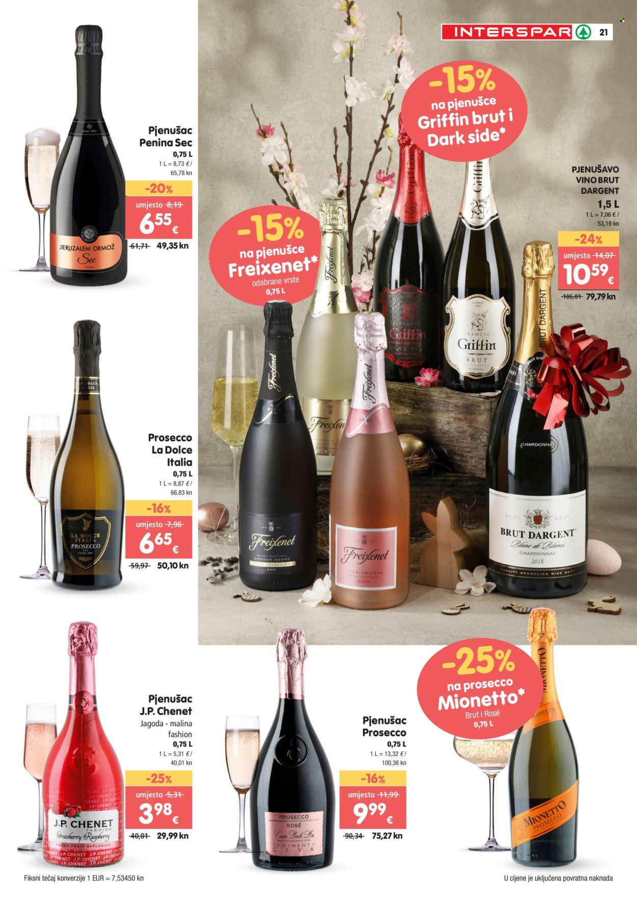 INTERSPAR katalog - 23.03.2023. - 08.04.2023. Stranica 21