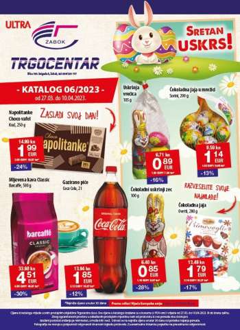 Trgocentar katalog - 27.03.2023. - 10.04.2023.