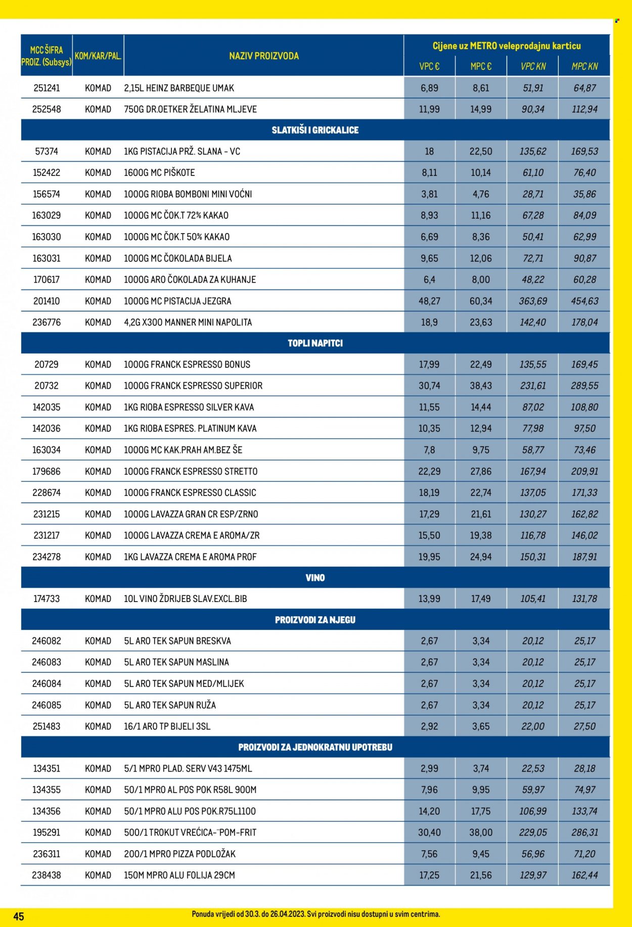 Metro katalog - 30.03.2023. - 26.04.2023. Stranica 45