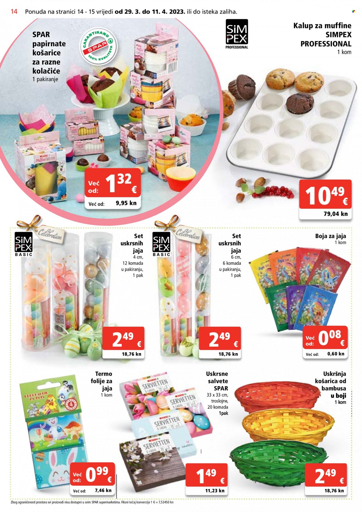 SPAR katalog - 29.03.2023. - 04.04.2023. Stranica 14