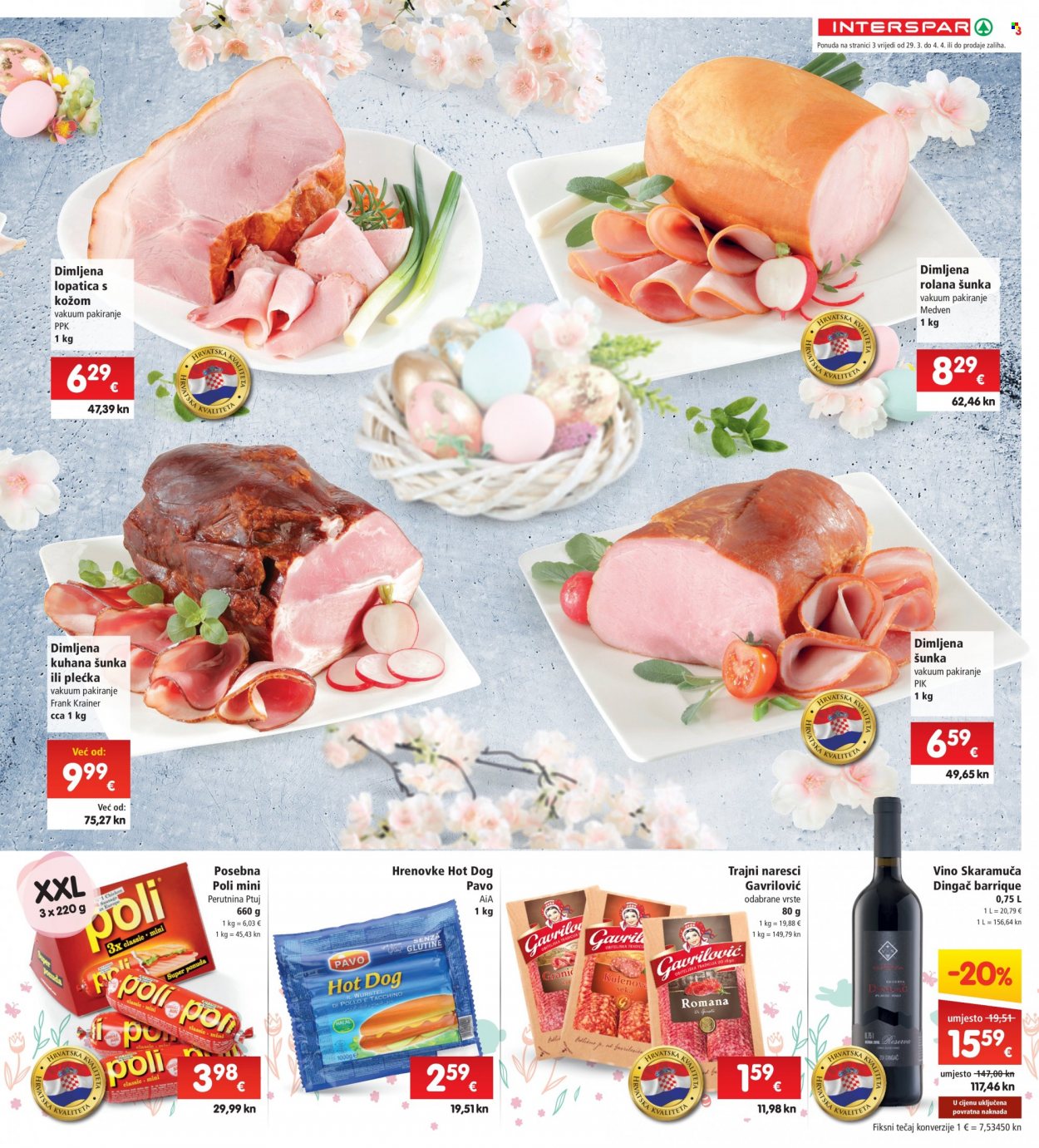 INTERSPAR katalog - 29.03.2023. - 04.04.2023. Stranica 3