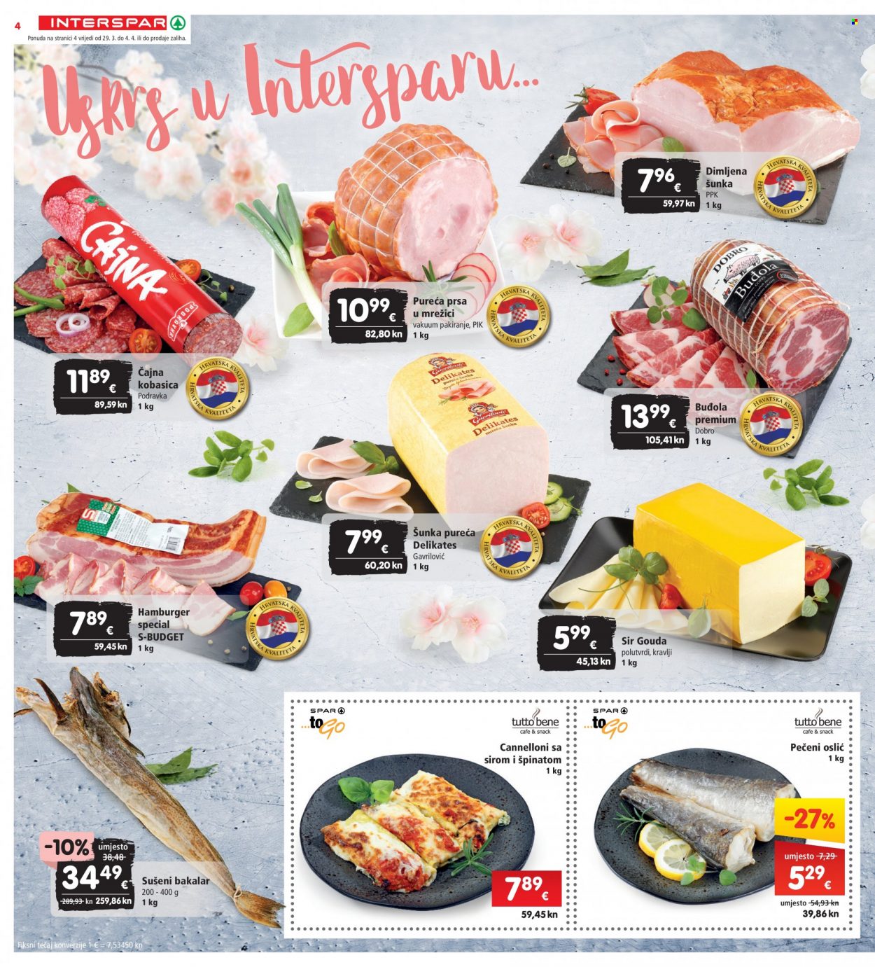 INTERSPAR katalog - 29.03.2023. - 04.04.2023. Stranica 4
