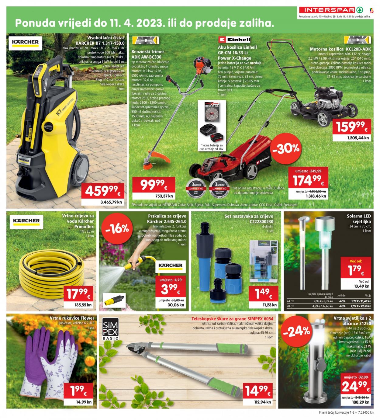 INTERSPAR katalog - 29.03.2023. - 04.04.2023. Stranica 15