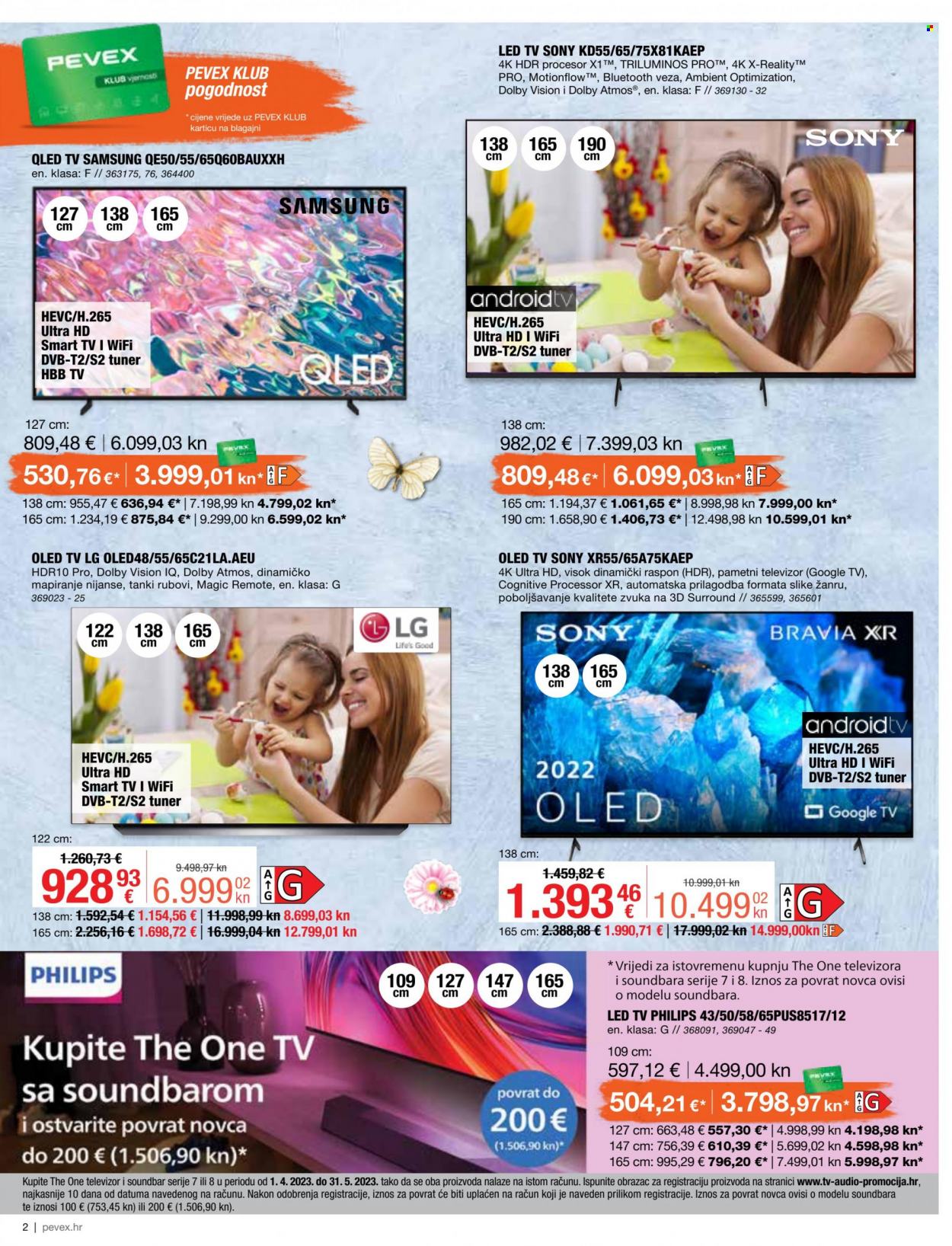 Pevex katalog - 30.03.2023. - 25.04.2023. Stranica 2