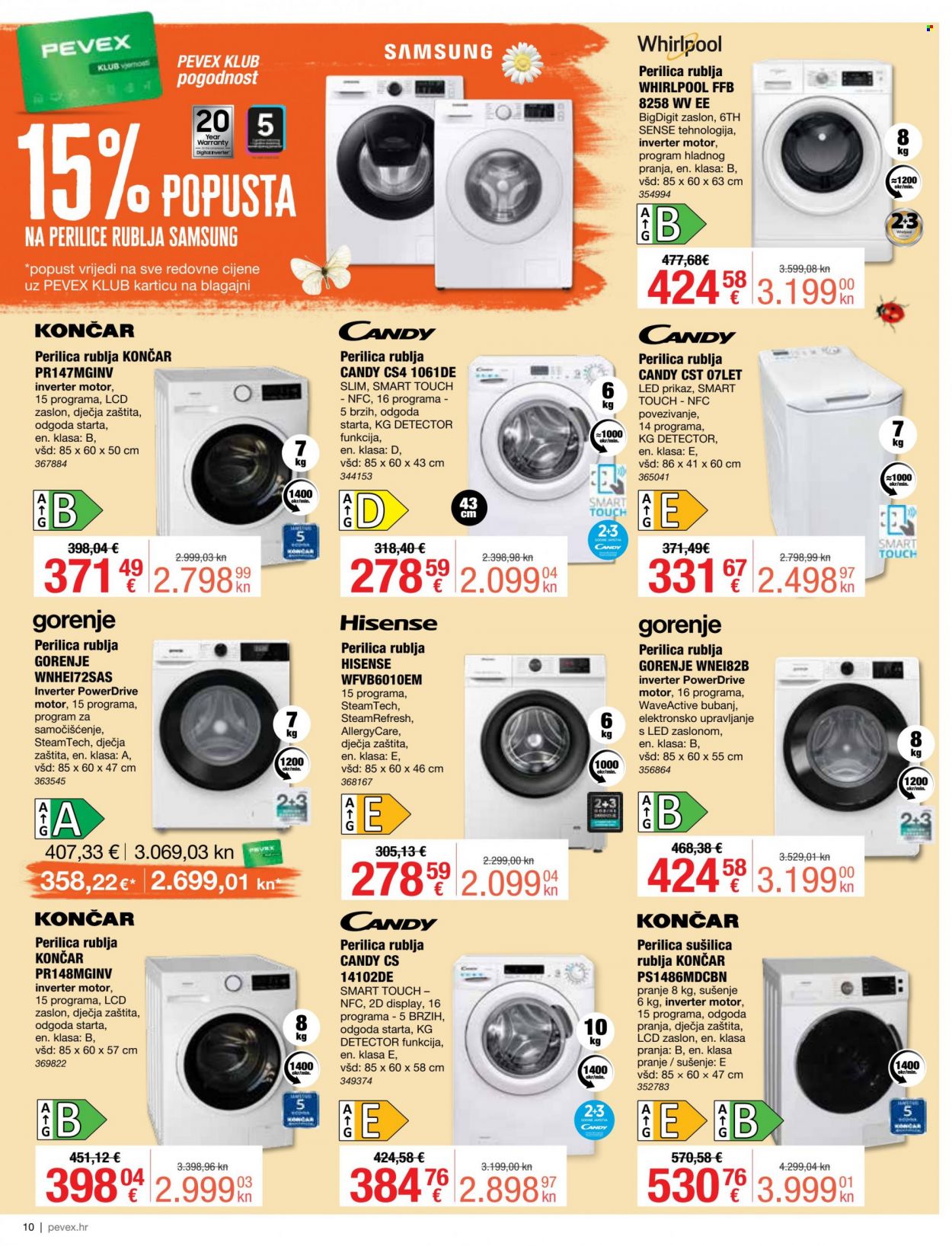 Pevex katalog - 30.03.2023. - 25.04.2023. Stranica 10