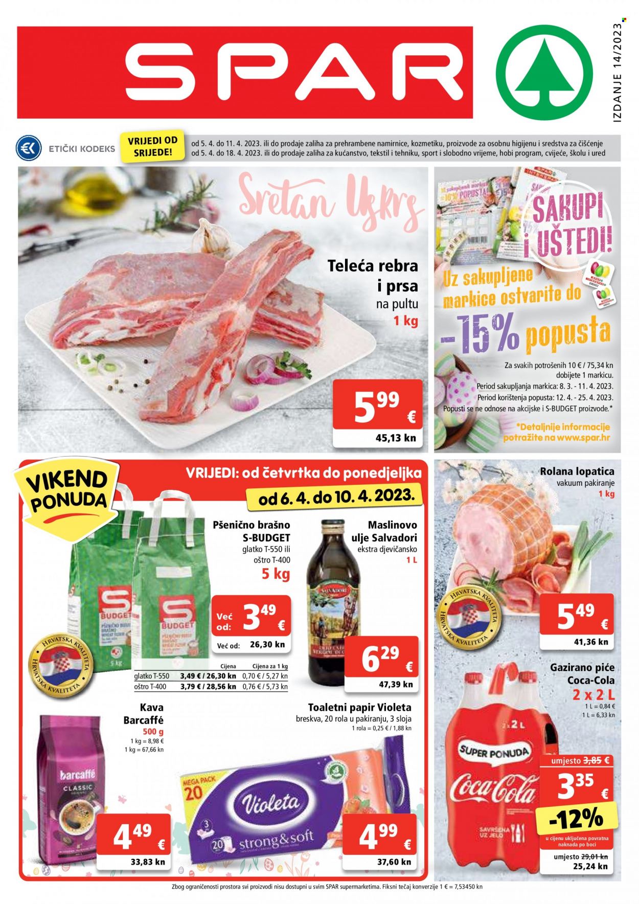 SPAR katalog - 05.04.2023. - 11.04.2023. Stranica 1