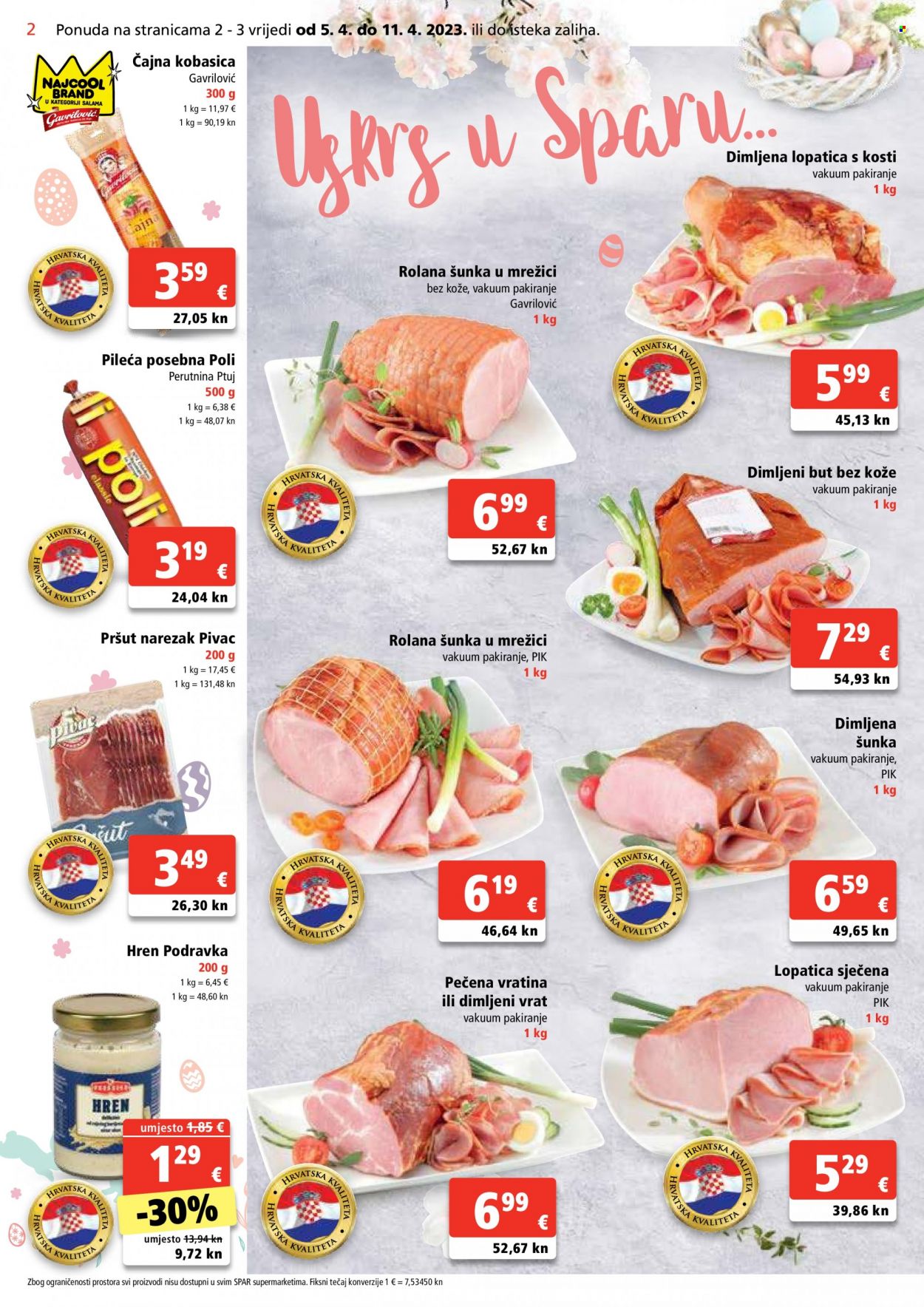 SPAR katalog - 05.04.2023. - 11.04.2023. Stranica 2