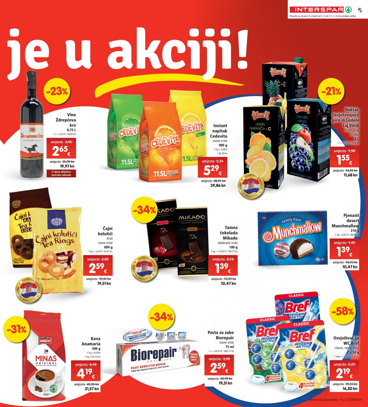 INTERSPAR katalog - 05.04.2023. - 11.04.2023. Stranica 5