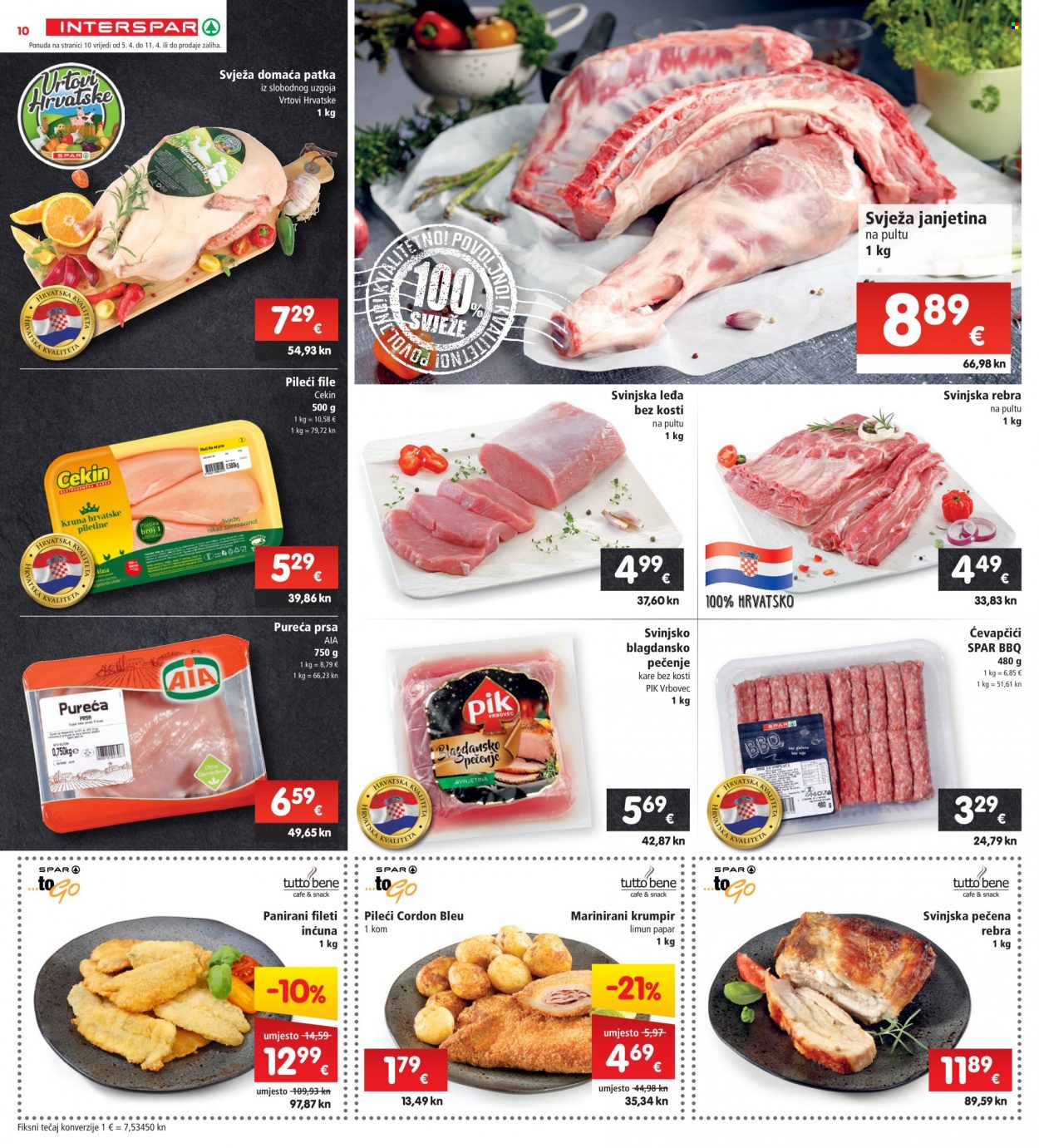 INTERSPAR katalog - 05.04.2023. - 11.04.2023. Stranica 10