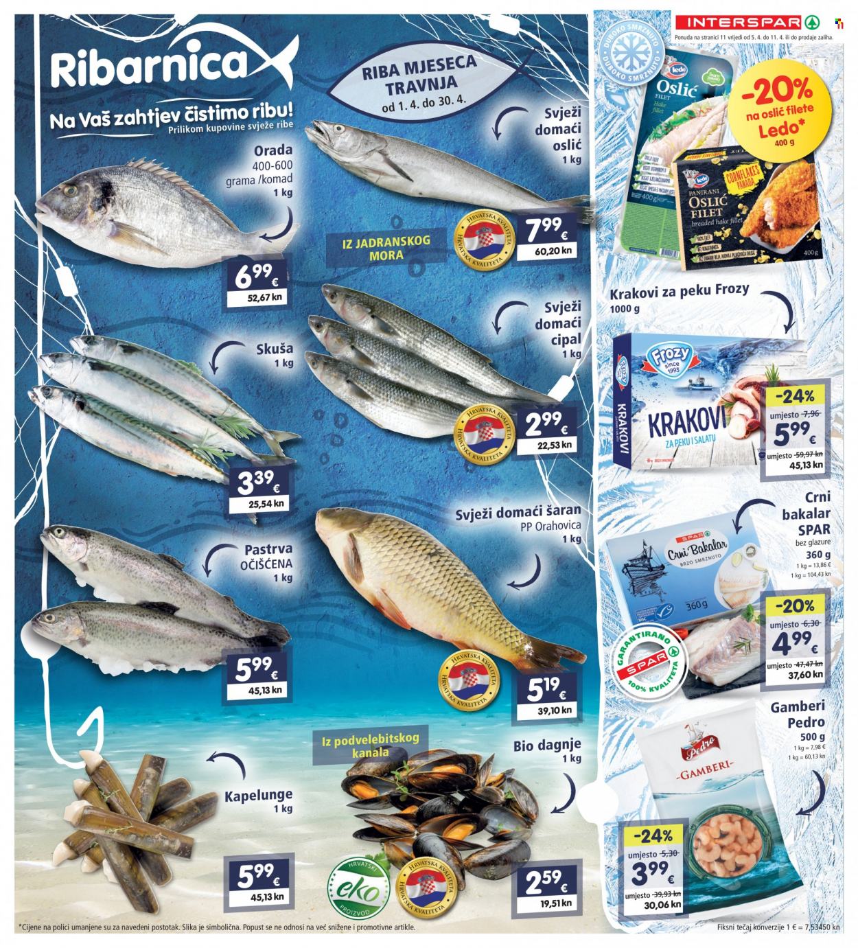 INTERSPAR katalog - 05.04.2023. - 11.04.2023. Stranica 11