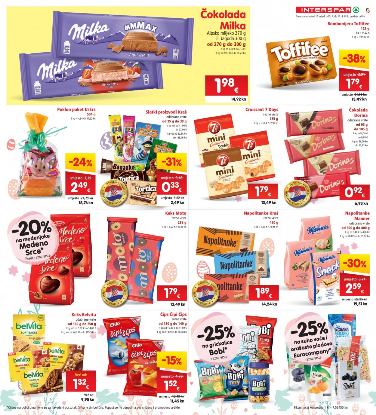 INTERSPAR katalog - 05.04.2023. - 11.04.2023. Stranica 15