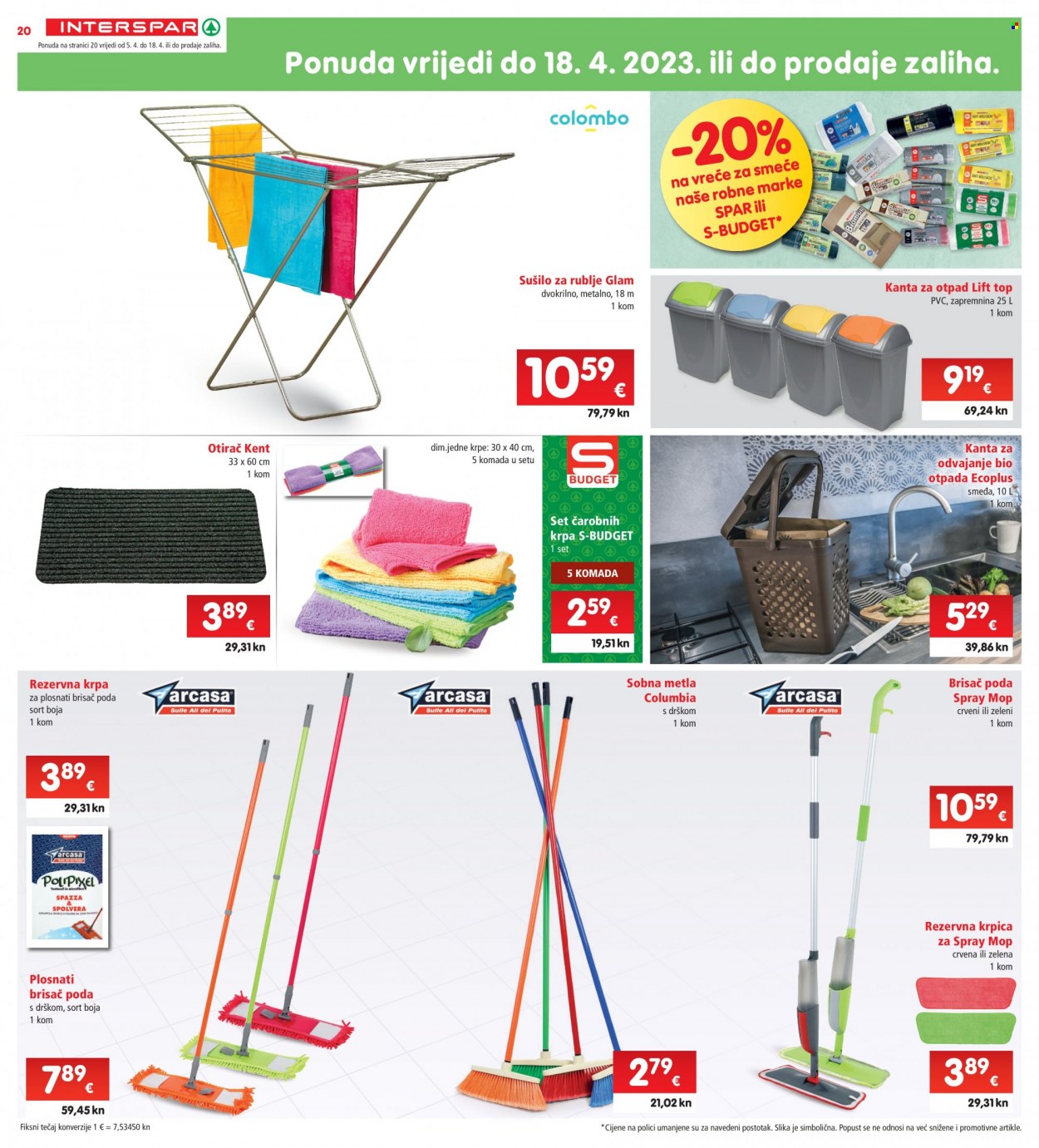 INTERSPAR katalog - 05.04.2023. - 11.04.2023. Stranica 20