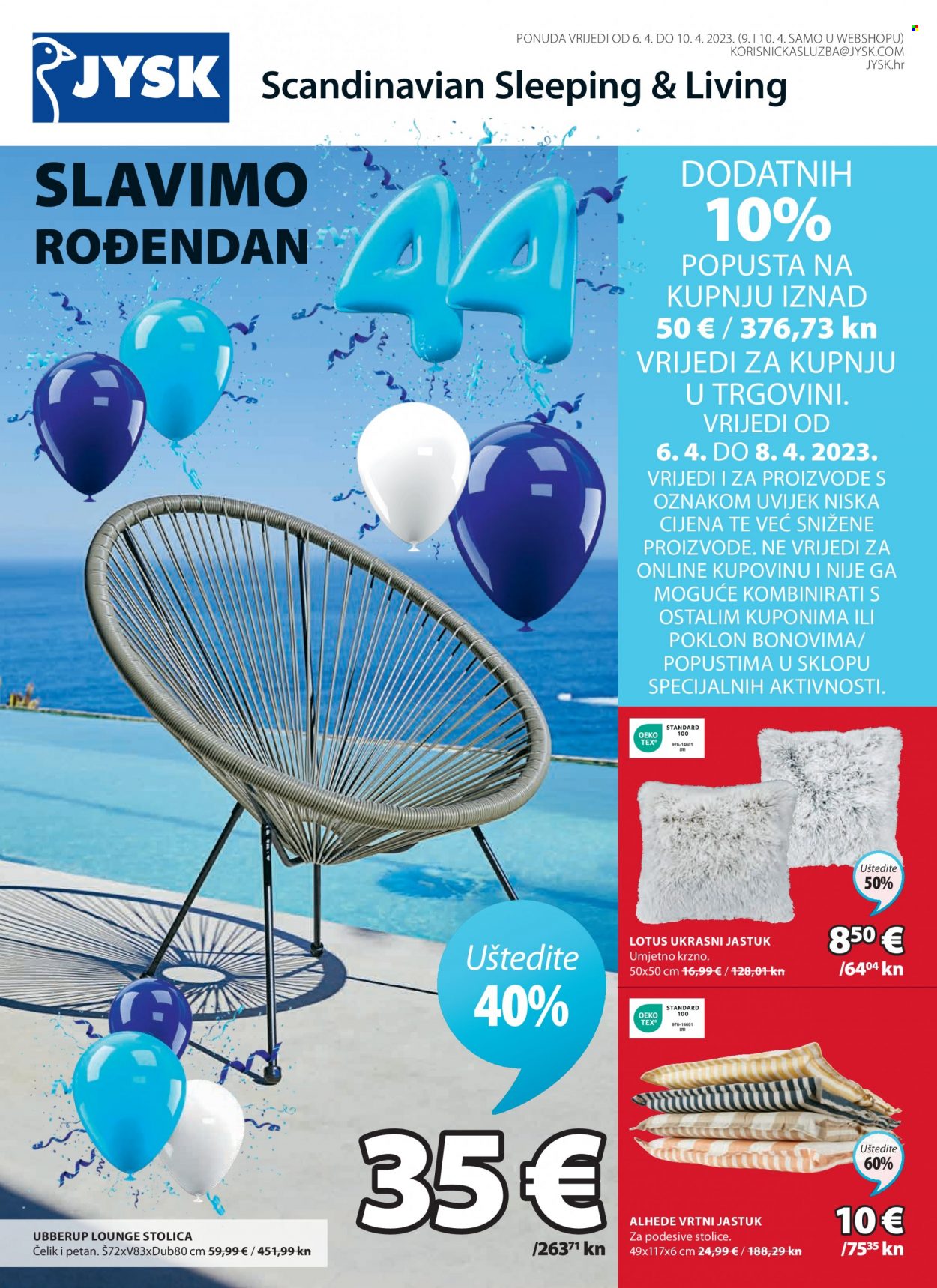 JYSK katalog - 06.04.2023. - 10.04.2023. Stranica 2