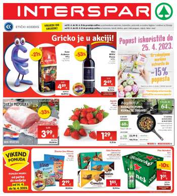INTERSPAR katalog - 12.04.2023. - 18.04.2023.