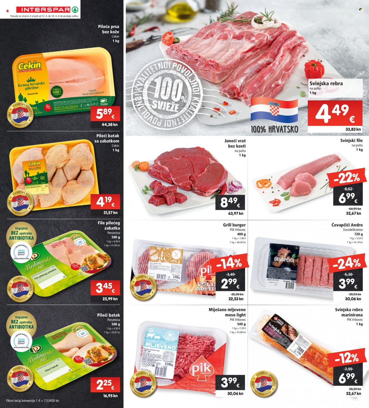 INTERSPAR katalog - 12.04.2023. - 18.04.2023. Stranica 4