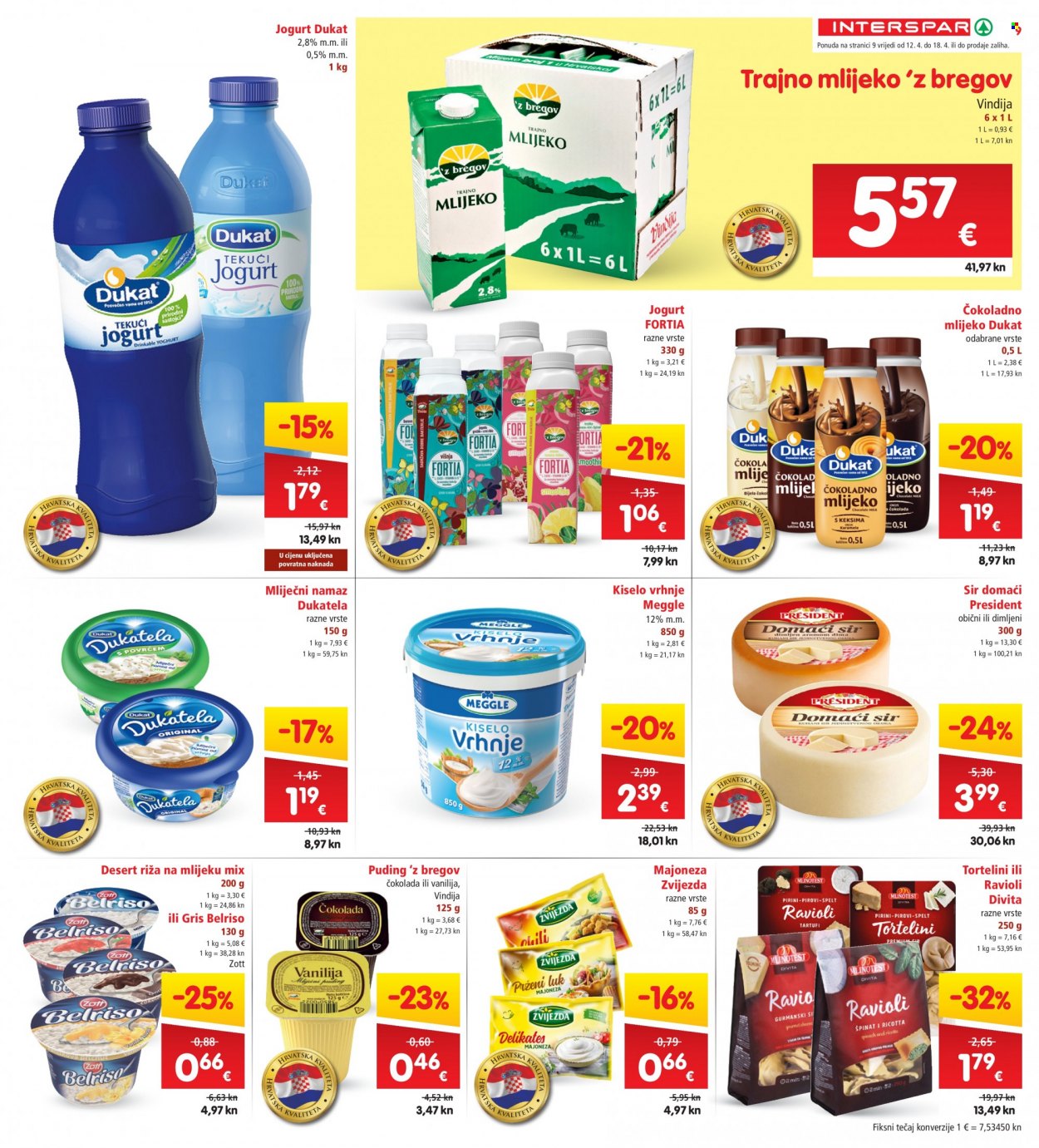 INTERSPAR katalog - 12.04.2023. - 18.04.2023. Stranica 9