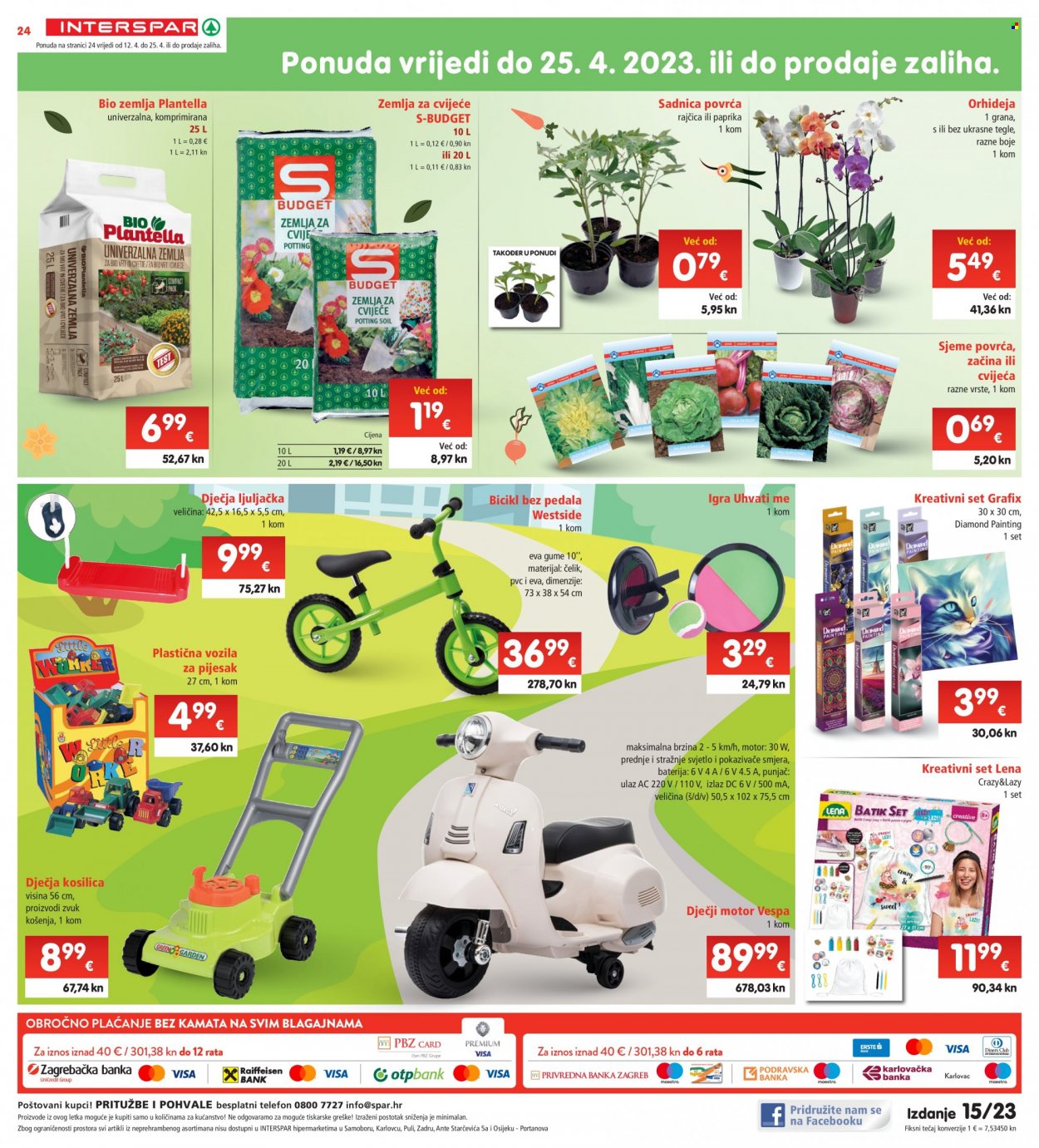 INTERSPAR katalog - 12.04.2023. - 18.04.2023. Stranica 24