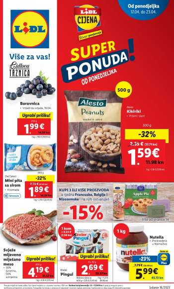 Lidl katalog - 17.04.2023. - 23.04.2023.