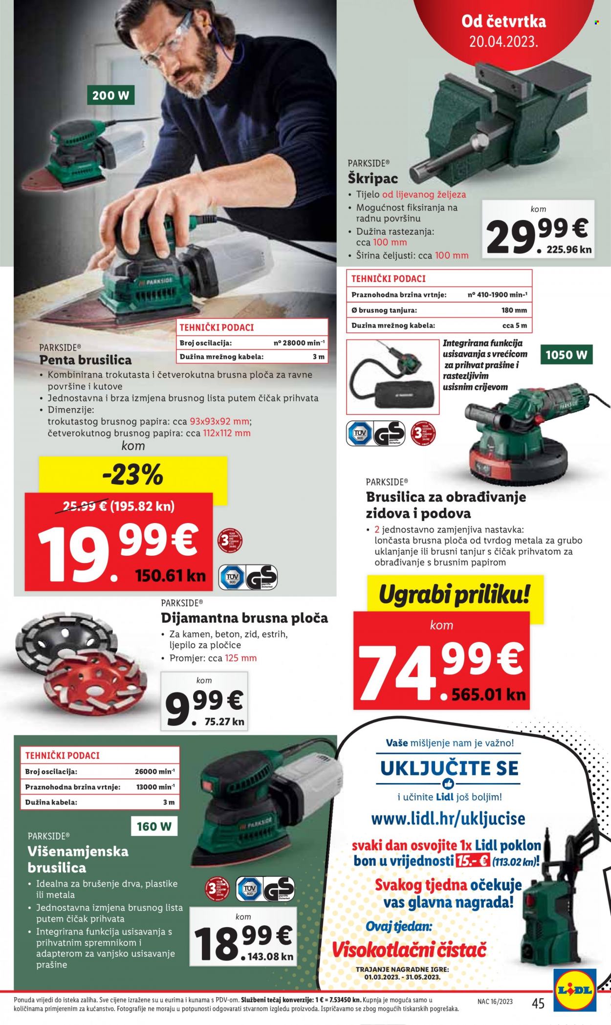 Lidl katalog - 17.04.2023. - 23.04.2023. Stranica 45