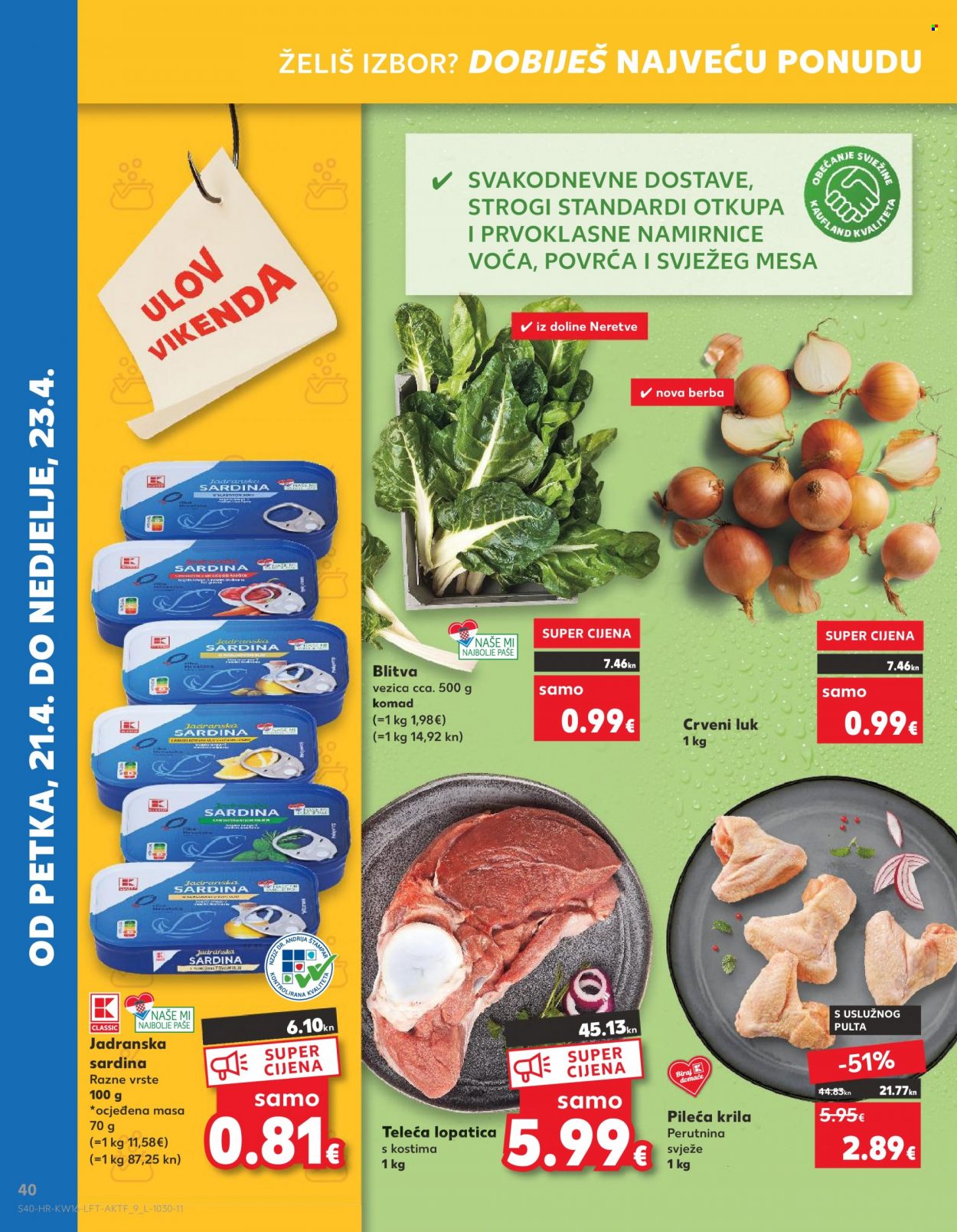 Kaufland katalog - 19.04.2023. - 25.04.2023. Stranica 40
