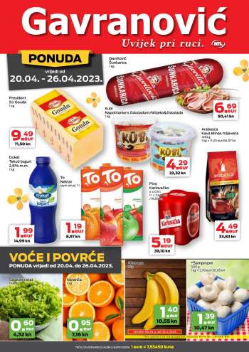 Gavranović katalog - 20.04.2023. - 26.04.2023.